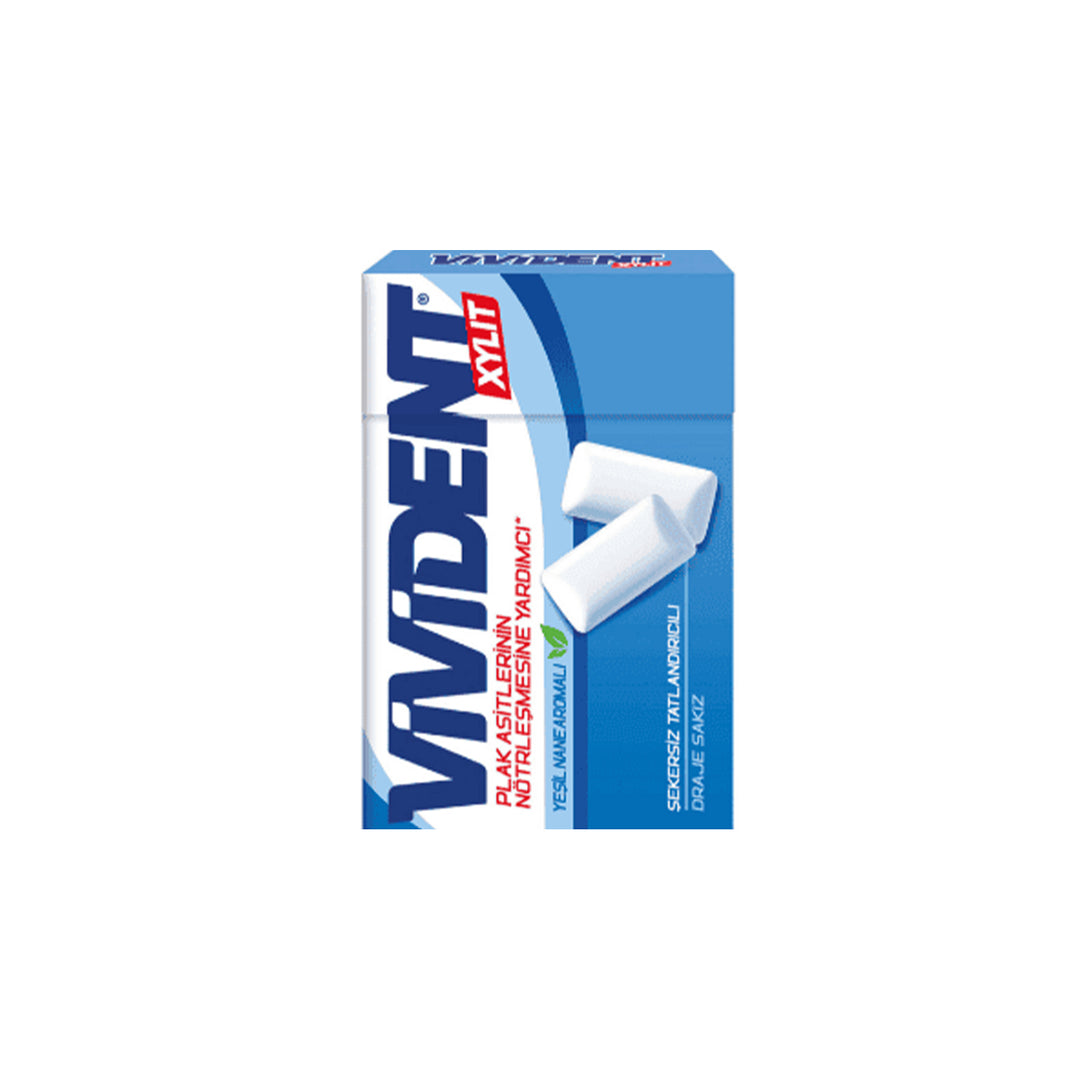 VIVIDENT XYLIT MINT GUM 21GR - Altin Grocery Gum Vivident