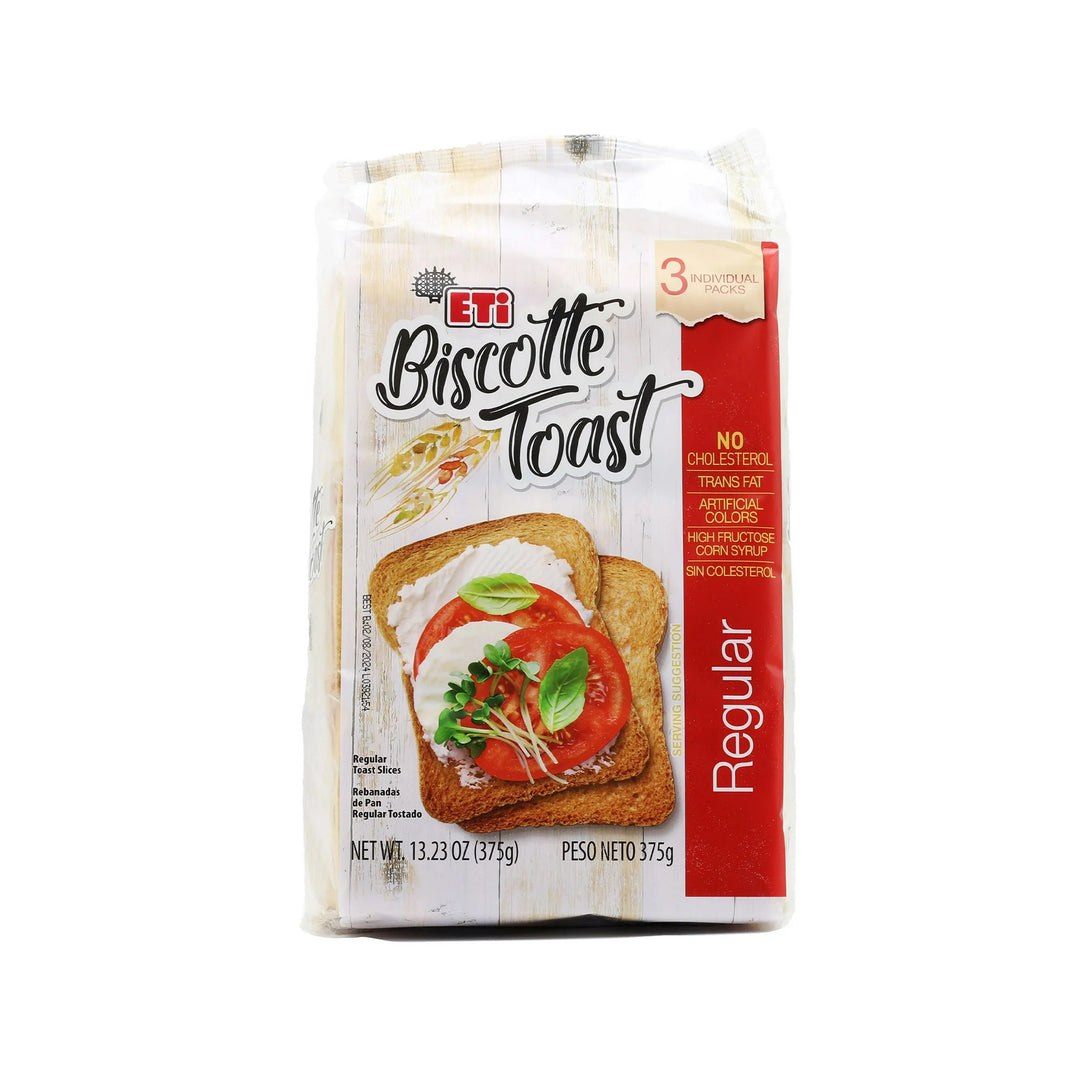 ETI BISCOTTE WHEAT TOAST BREAD REGULAR 375GR - Altin Grocery Toast Bread Eti