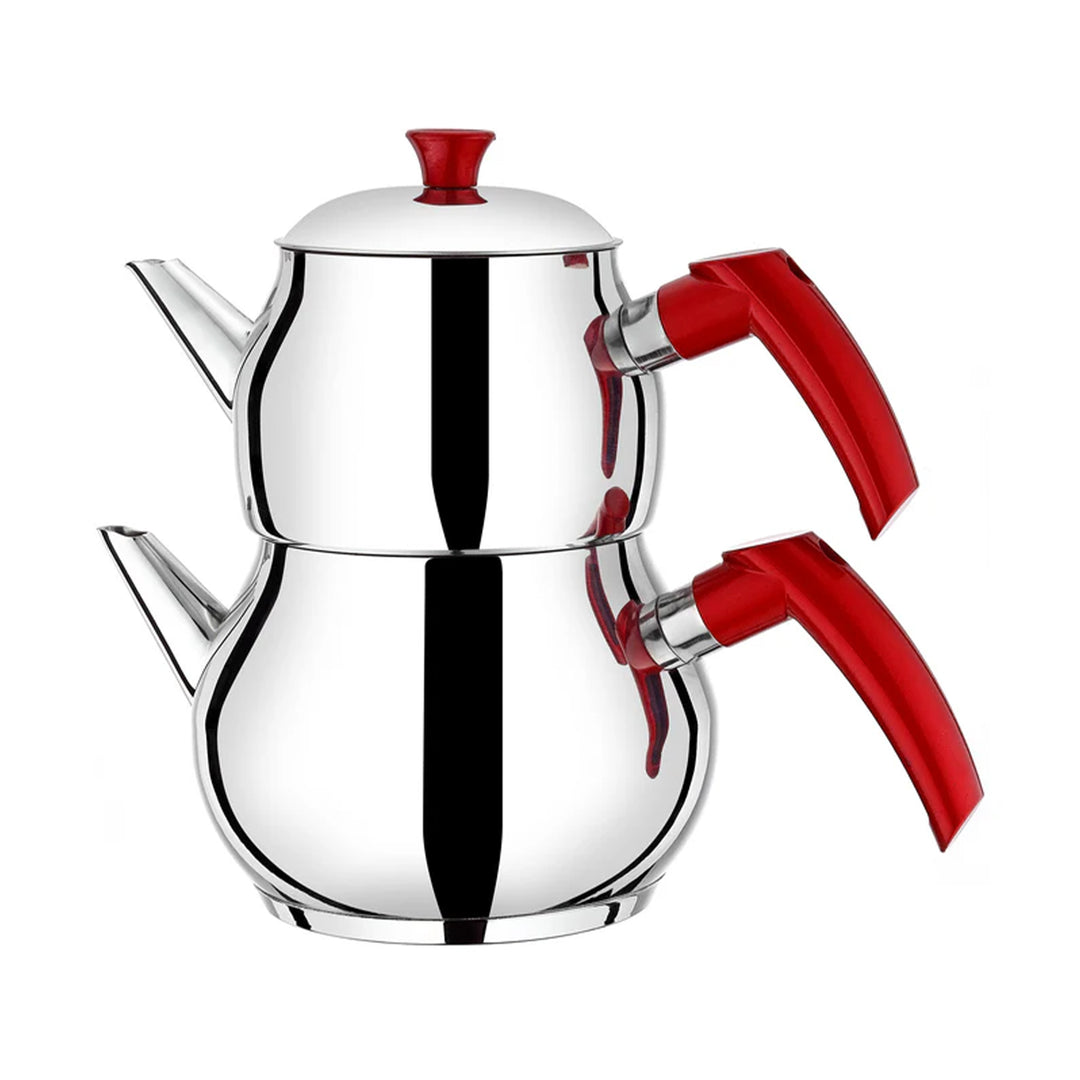 HAKAN BONDY TEA POT MAXI SIZE 1.2 LT + 2.0 LT - Altin Grocery Teapot Hakan