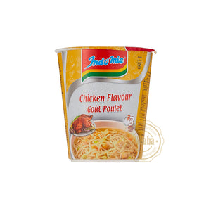 INDOMIE CHICKEN FLAVOR NOODLE CUP 60GR