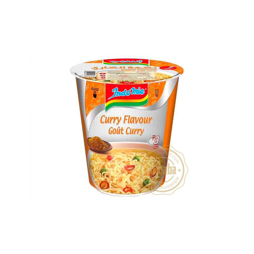 INDOMIE CURRY FLAVOR NOODLE CUP 60GR