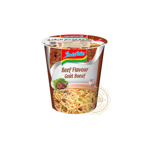 INDOMIE BEEF FLAVOR NOODLE CUP 60GR