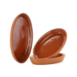 CLAY FISH BOWL BIG 2PCS - Altin Grocery Clay Pot Altin Grocery