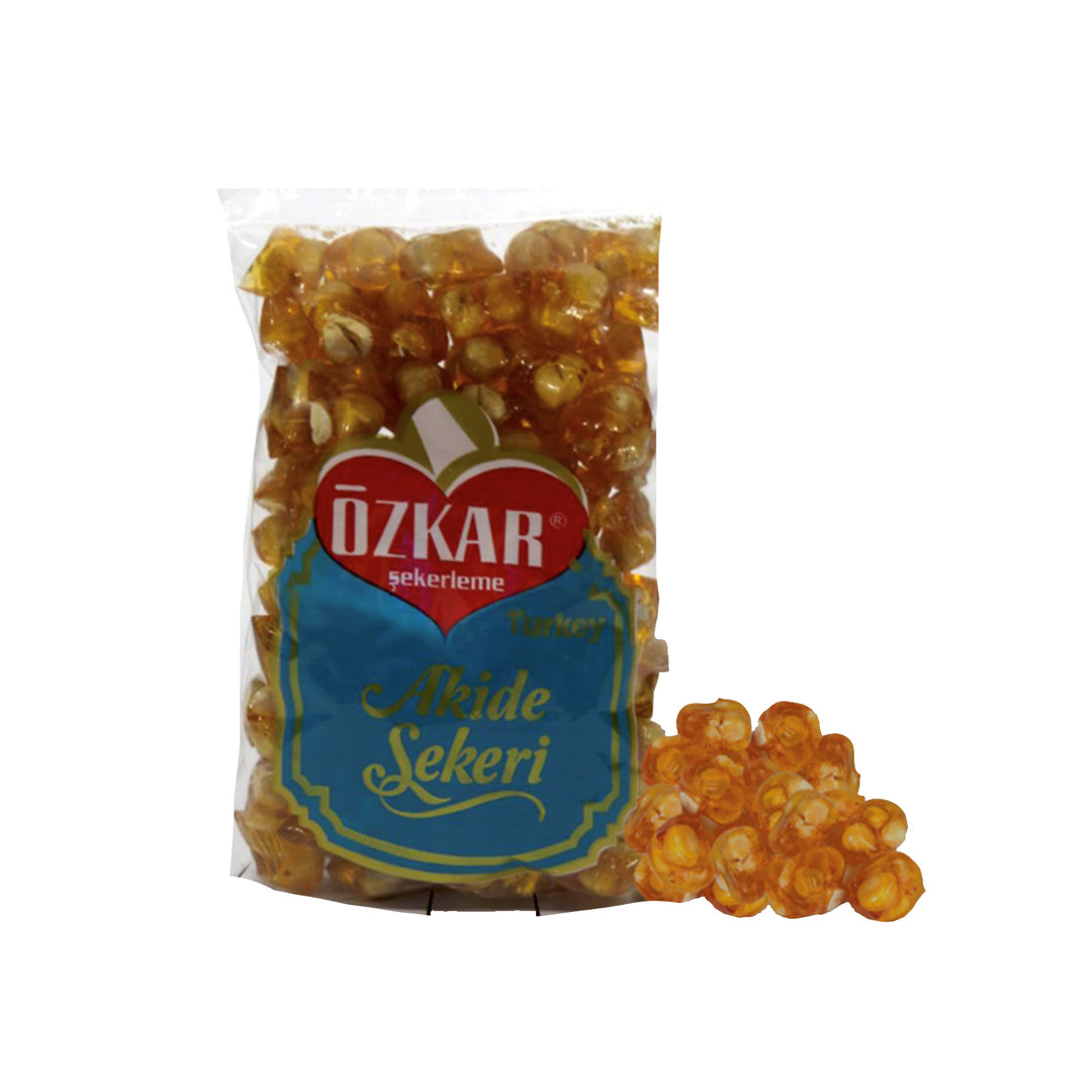 OZKAR AKIDE SEKERI FINDIKLI 350GR - Altin Grocery Candy Ozkar