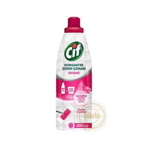 CIF KONSANTRE ZEMIN FAYANS PEMBE CICEKLER 895ML