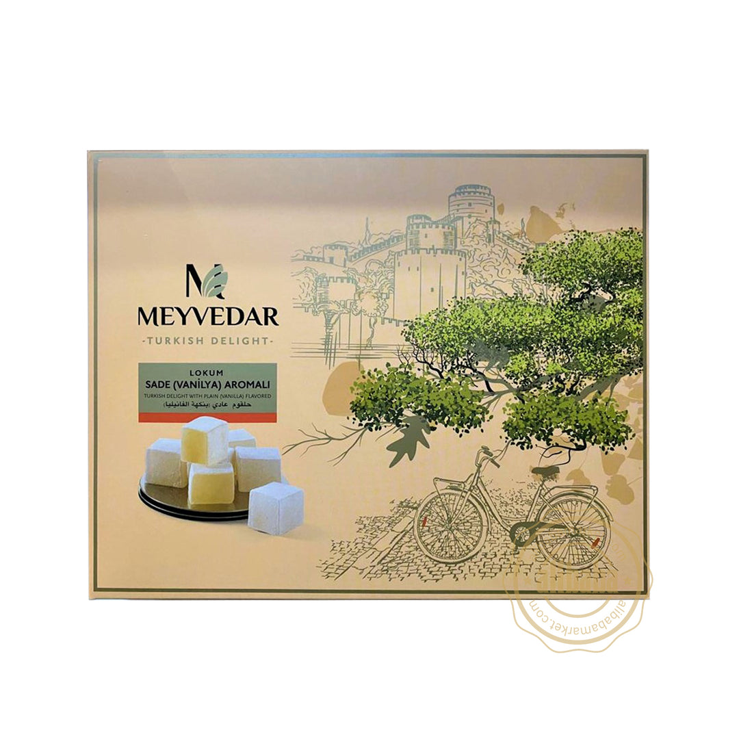 MP MEYVEDAR TURKISH DELIGHT W PLAIN VANILLA FLAVORED 400GR