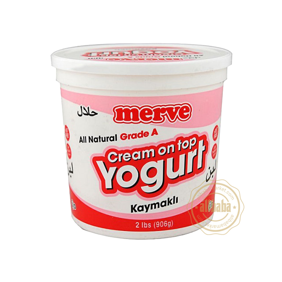 MERVE CREAM ON TOP YOGURT 2LB - Altin Grocery Yogurt Merve