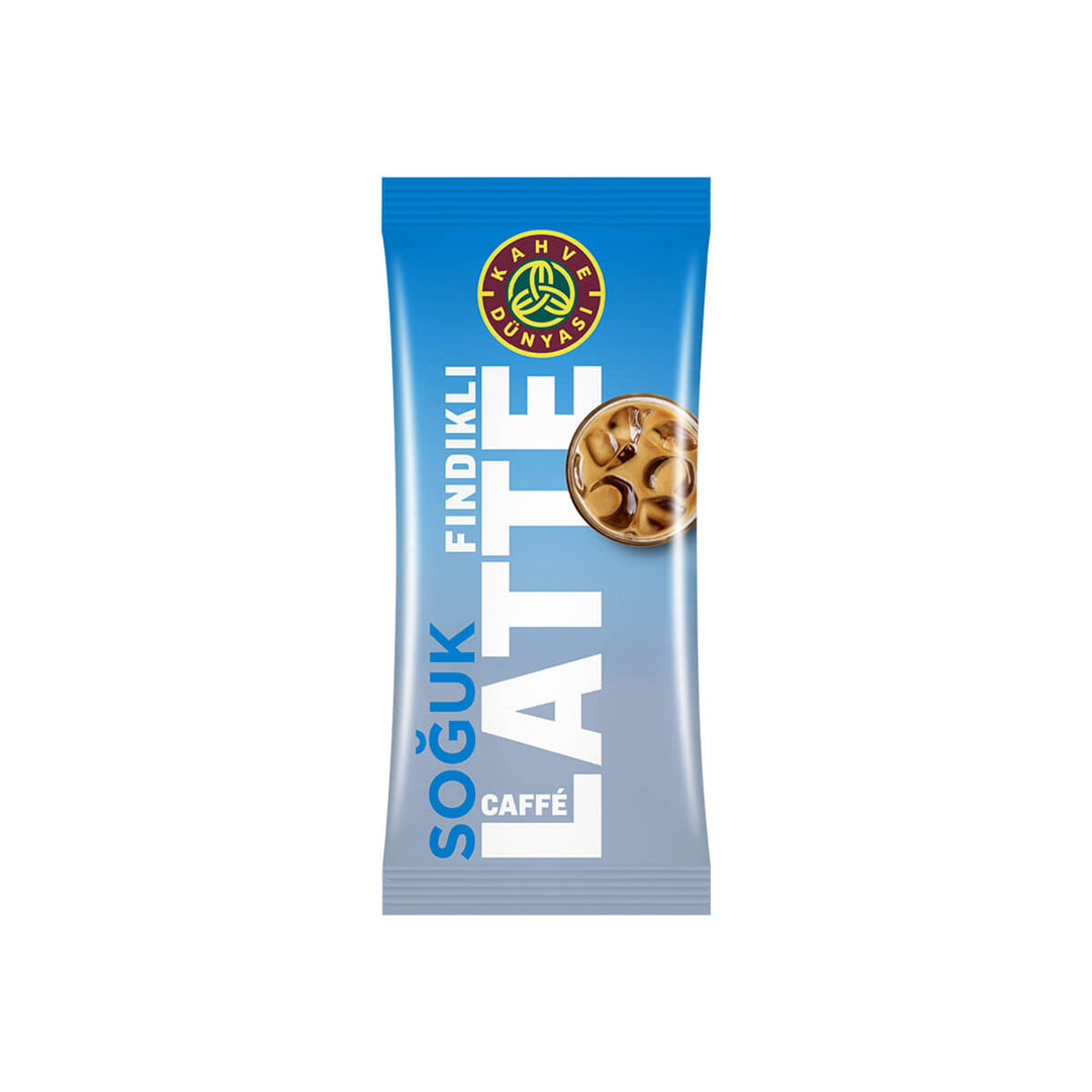 KAHVE DUNYASI CAFE ICE LATTE HAZELNUT 15G - Altin Grocery Coffee Kahve Dunyasi
