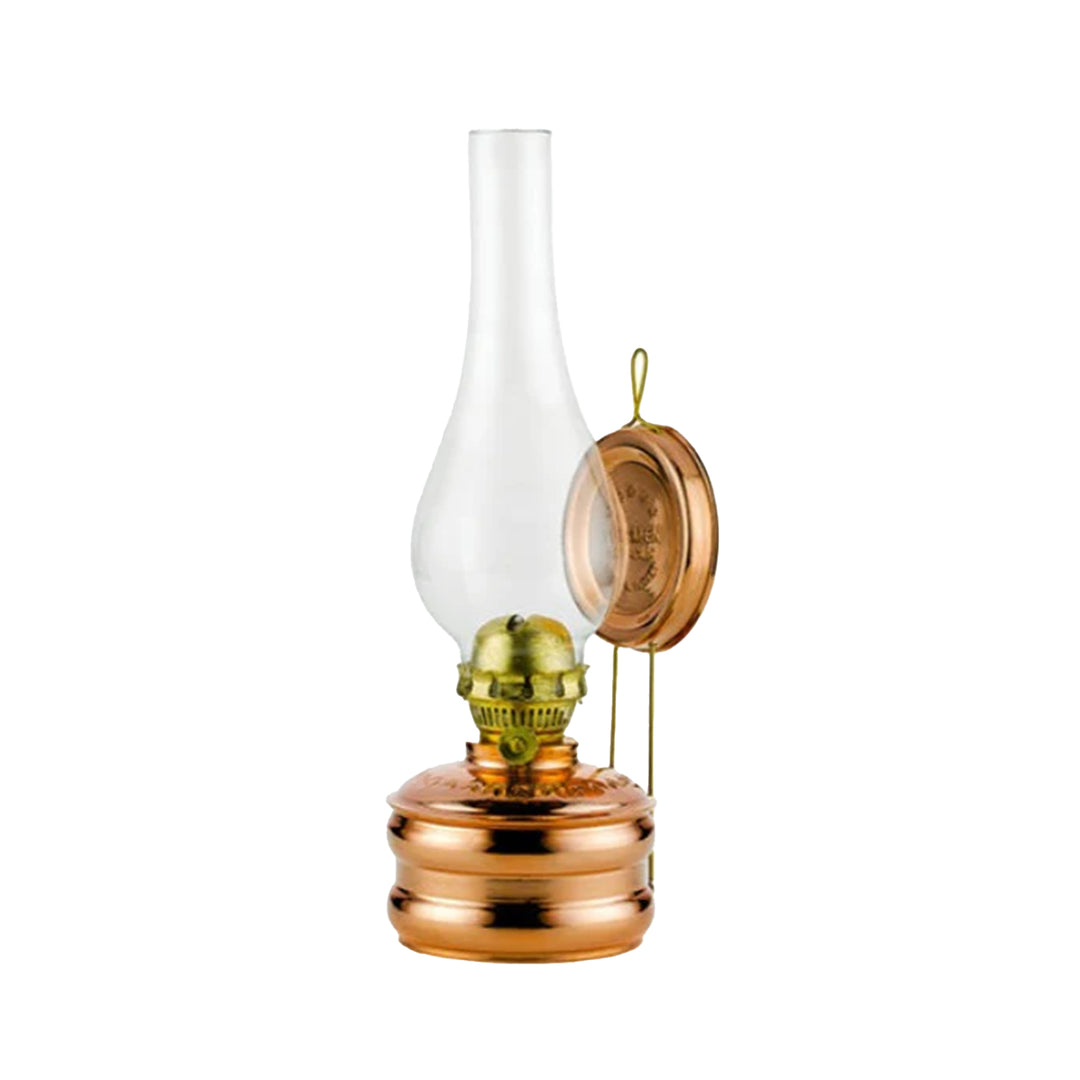 COPPER OIL LAMP TRMN BIG