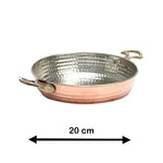 COPPER PAN 20 CM (7.87 ") (BAKIR SAHAN)