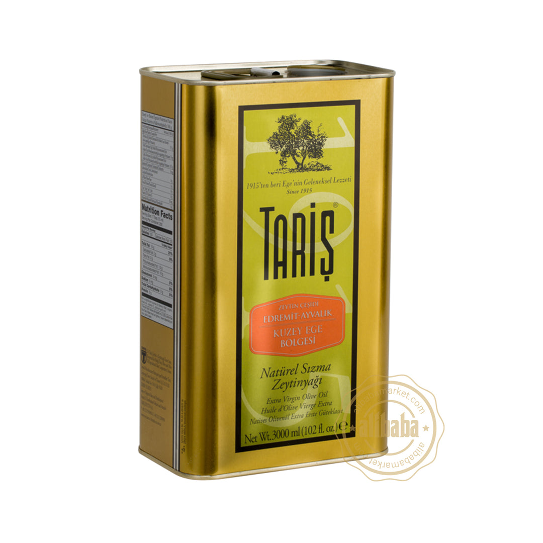 TARIS NATURAL VIRGIN OLIVE OIL 3000ML (KUZEY EGE)