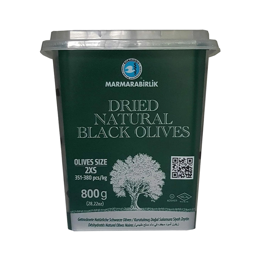 MB GEMLIK BLACK OLIVES KURU SELE 2XS (DRIED SELE) 800GR PLASTIC - Altin Grocery Olive Marmarabirlik