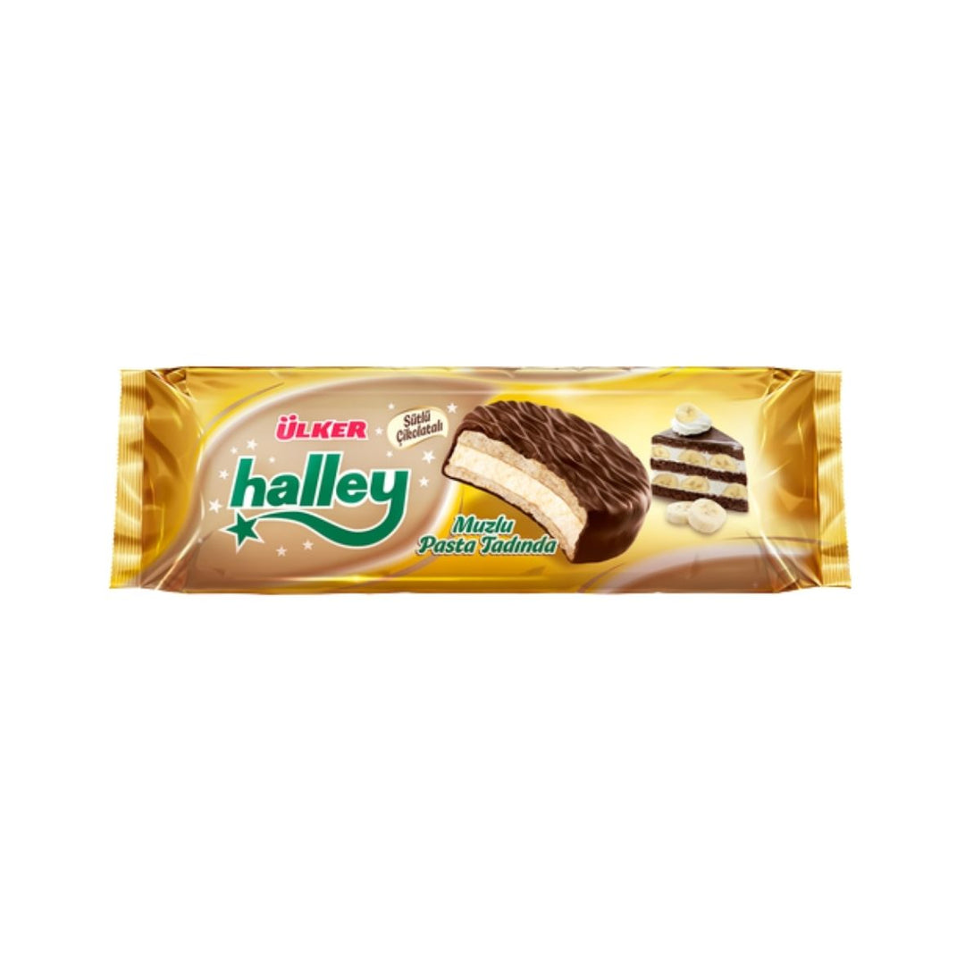 ULKER HALLEY BISCUIT BANANA 210GR
