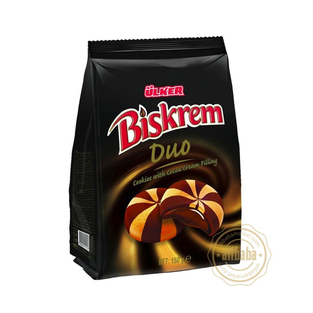 ULKER BISKREM DUO BISCUITS 150GR