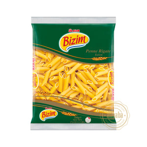 ULKER BIZIM PENNE RIGATE (KALEM) 500GR - Altin Grocery Pasta Ulker