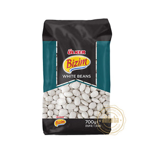 ULKER BIZIM WHITE BEANS (KURU FASULYE) 700G