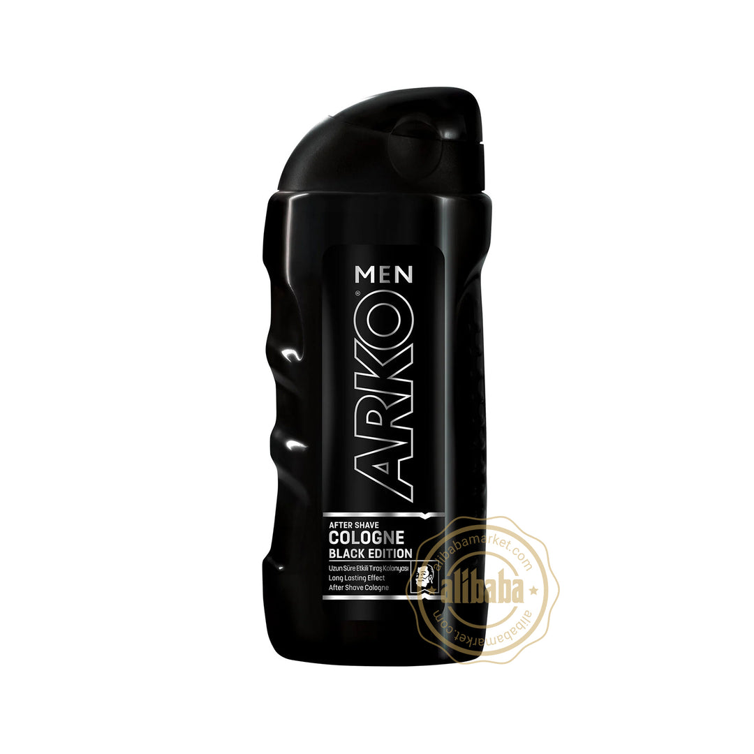 ARKO MEN BLACK AFTER SHAVE COLOGNE 200ML