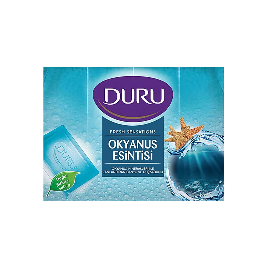 DURU SOAP FRESH SENSATION OCEAN 150GR X 4 - Altin Grocery Soap Duru