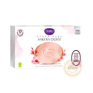 DURU HYDRO PURE BAR SOAP SAKURA CICEGI 150GRx3