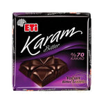 ETI KARAM BITTER CHOCOLATE %70 60GR