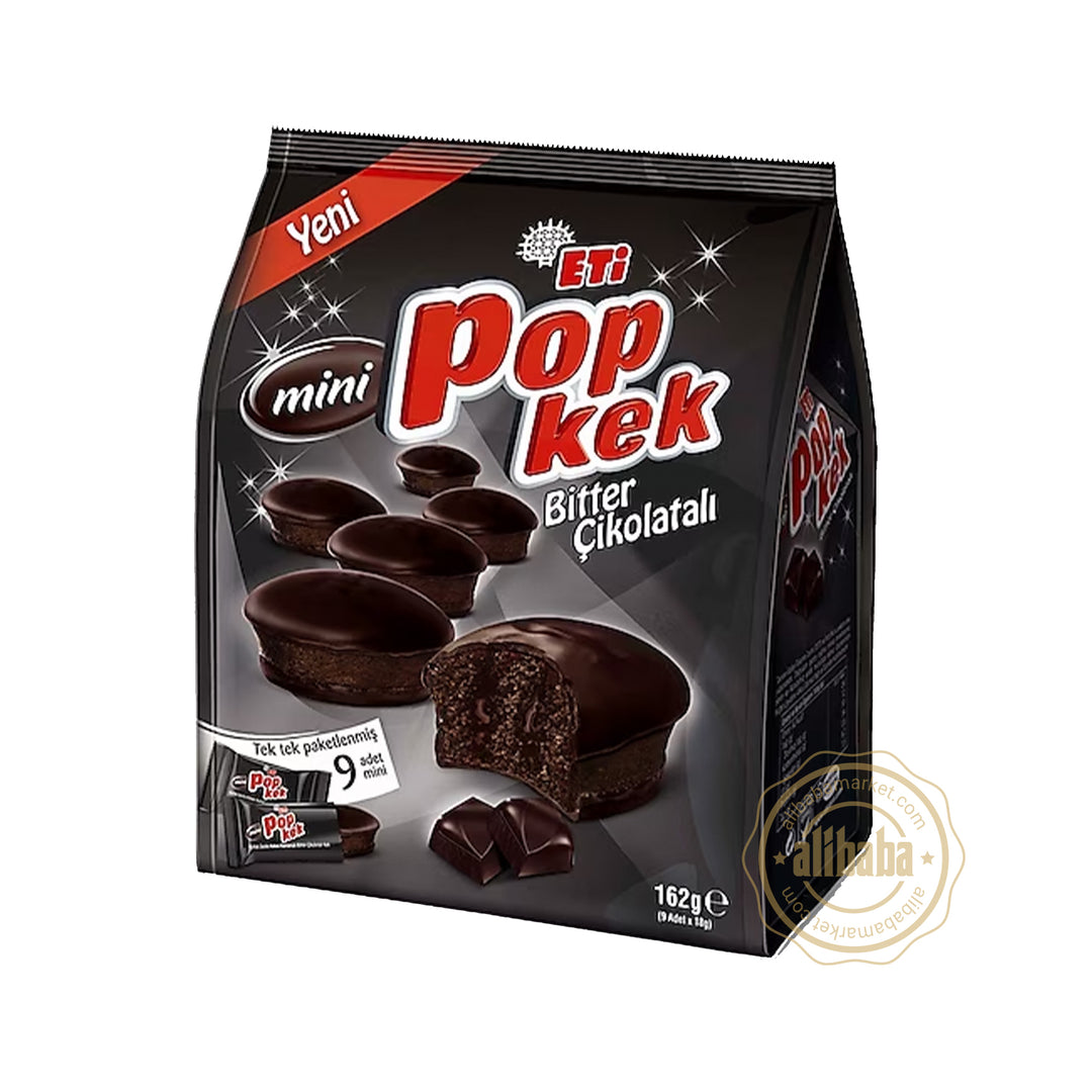 ETI POP CAKE MINI BITTER CIKOLATALI 162GR - Altin Grocery Cake Eti