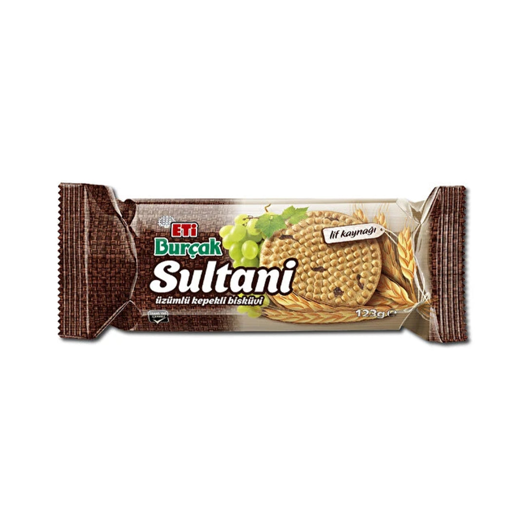 ETI BURCAK SULTANI RAISIN 123GR - Altin Grocery Biscuits Eti