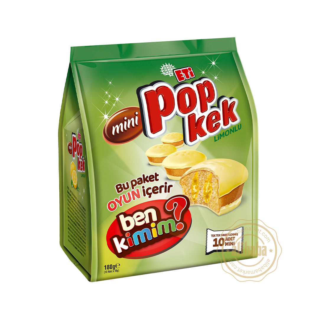 ETI POP CAKE MINI LEMON 180GR