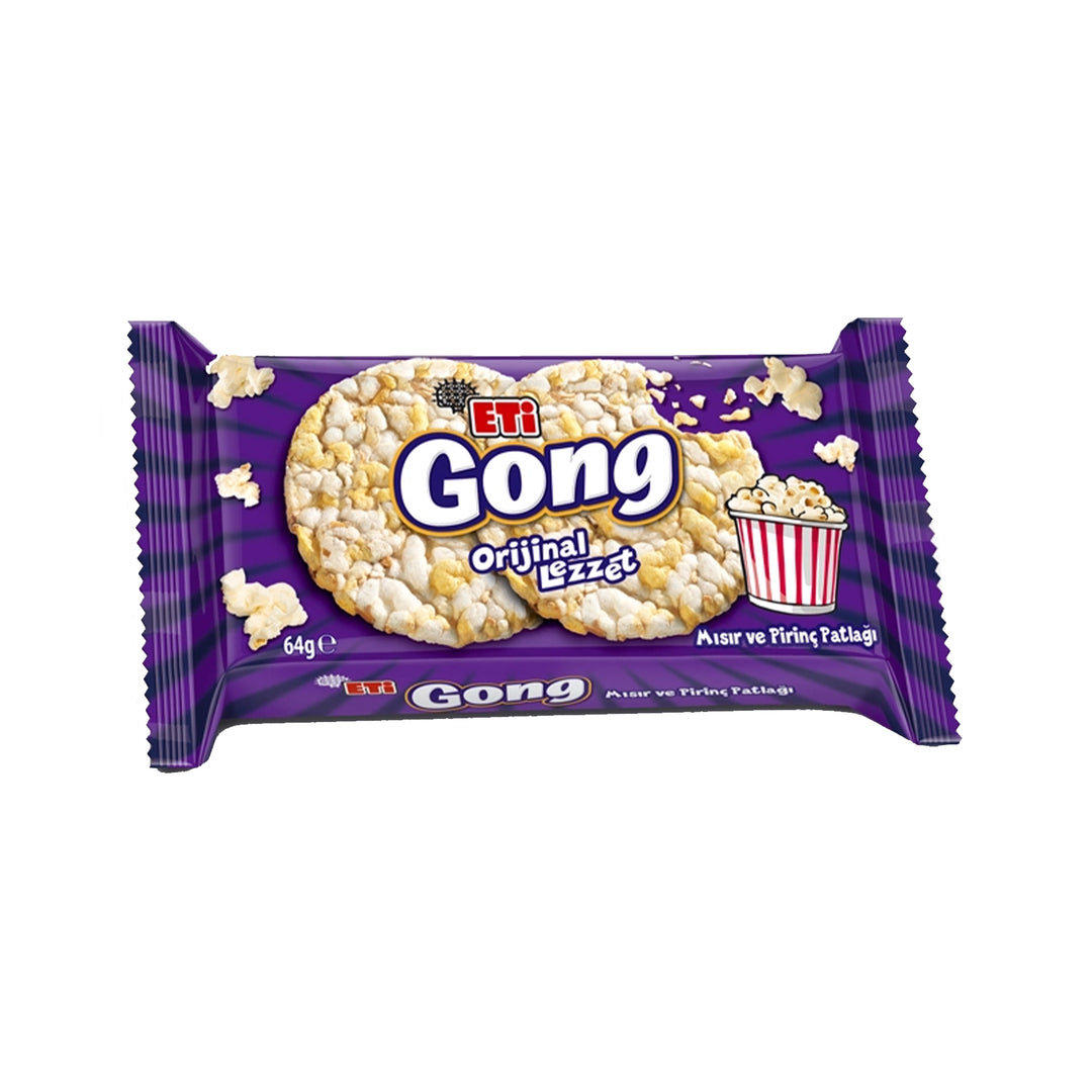 ETI GONG POPS PLAIN 64G - Altin Grocery Popcorn Eti
