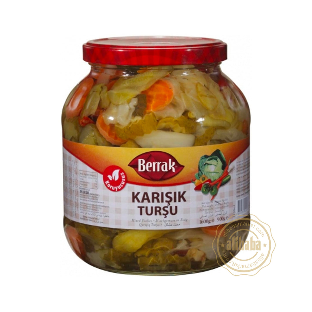 BERRAK MIXED PICKLES 1700ML GLASS