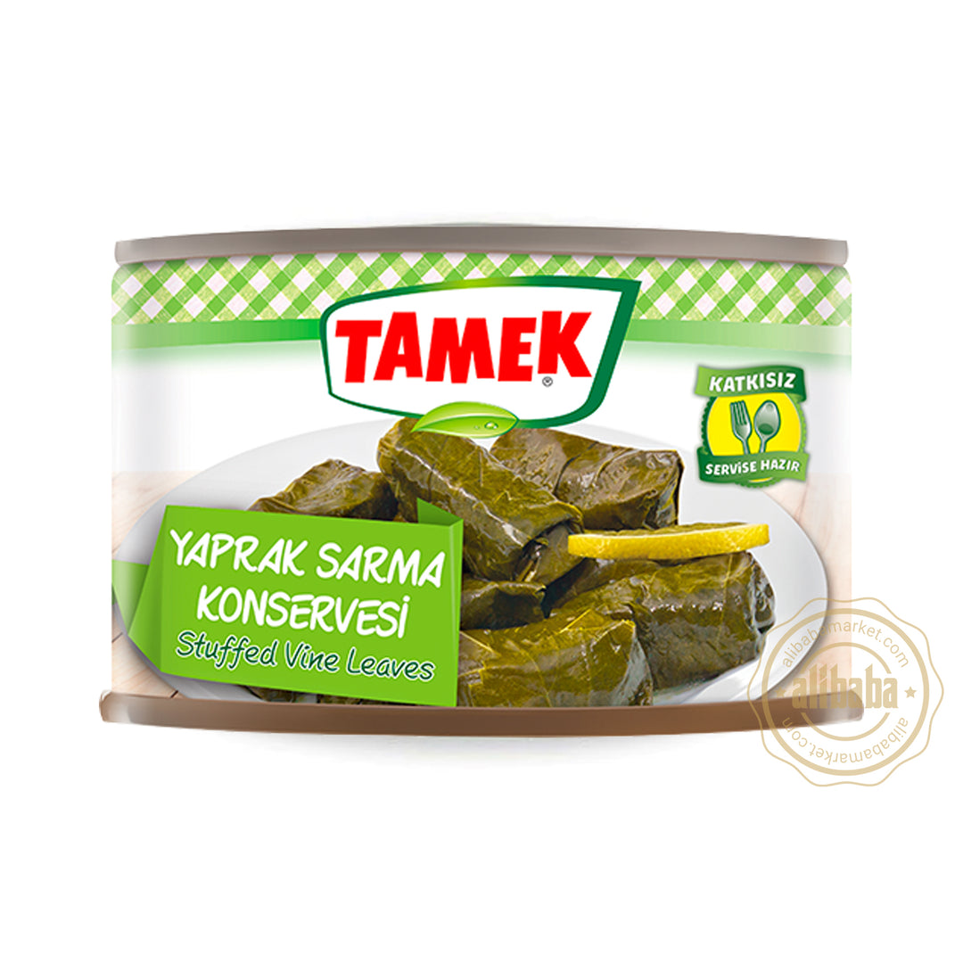 TAMEK STUFFED GRAPE LEAVES 2KG CAN - Altin Grocery Ready Meal Tamek