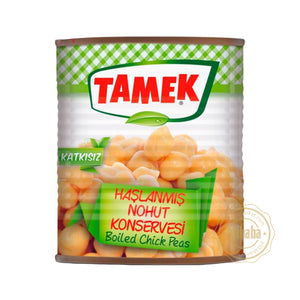 TAMEK BOILED CHICKPEAS 800GR CAN - Altin Grocery Canned Food Tamek