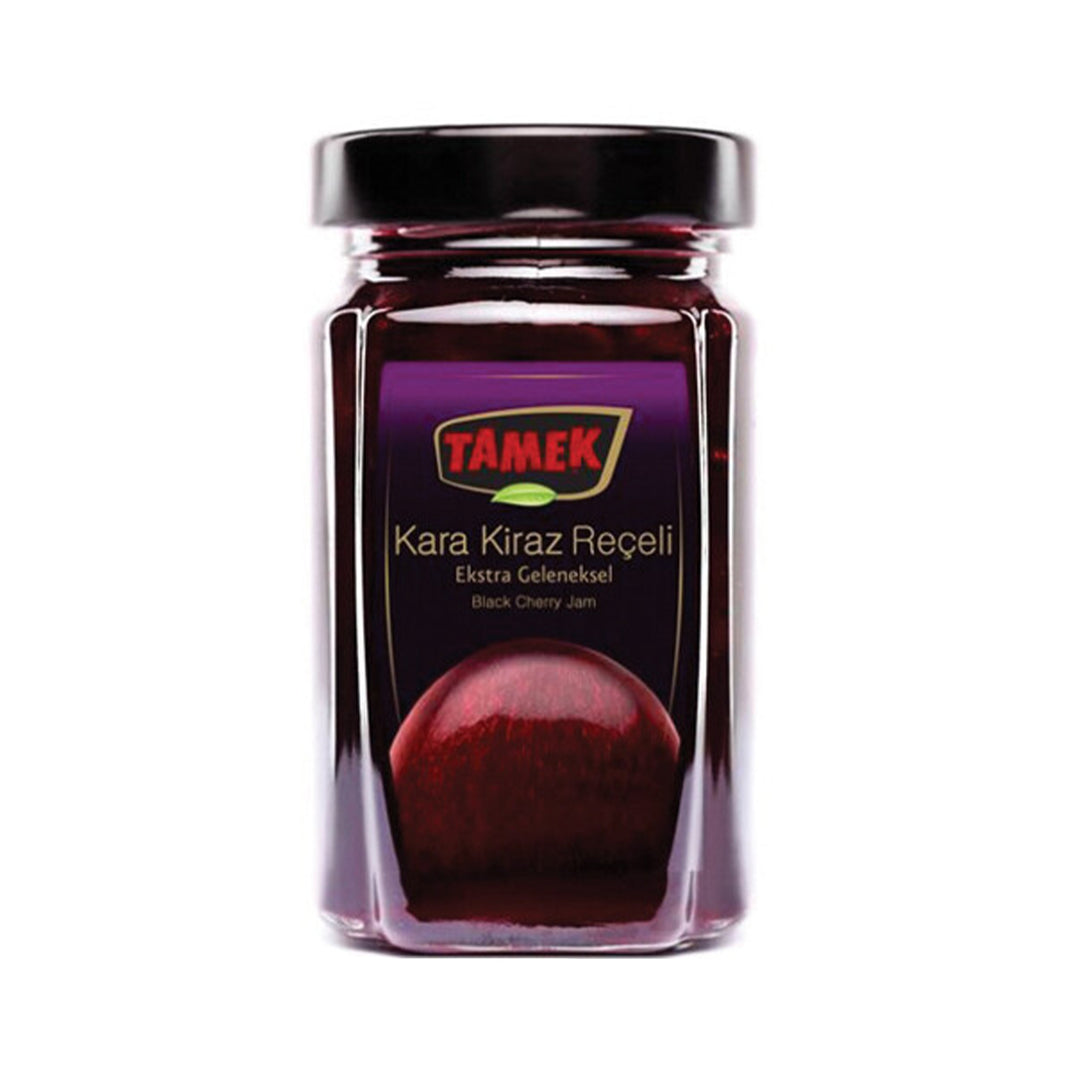 TAMEK BLACK CHERRY JAM 380GR - Altin Grocery Jam Tamek