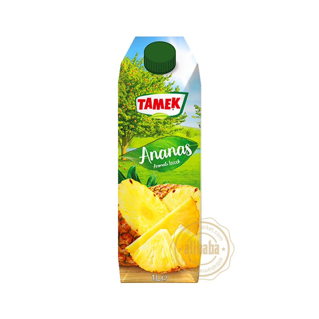 TAMEK PINEAPPLE JUICE 1LT - Altin Grocery Juice Tamek