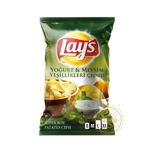 LAYS YOGURT VE MEVSIM YESILLIKLI 145G