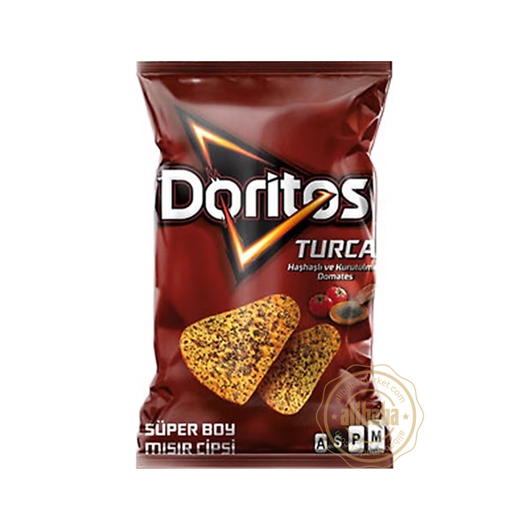 DORITOS TURCA HASHASLI & DOMATESLI 109GR - Altin Grocery Chips Doritos