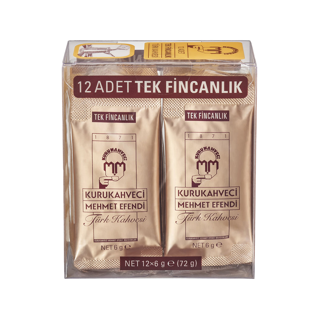 MEHMET EFENDI TURKISH COFFEE 72GR (12 PCS) - Altin Grocery Coffee Mehmet Efendi