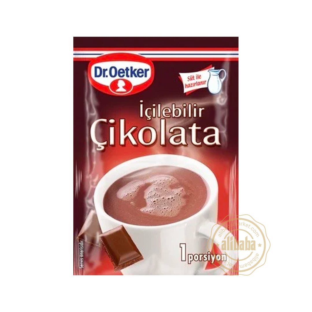 DR OETKER HOT CHOCOLATE 28GR - Altin Grocery Baking Ingredients Dr Oetker