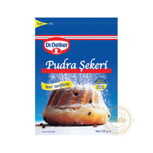 DR OETKER POWDERED SUGAR LOCKED BAG 150GR