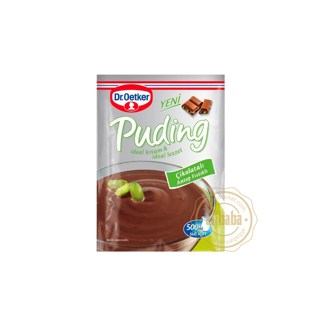 DR OETKER CHOCOLATE PISTACHIO PUDDING 100GR - Altin Grocery Baking Ingredients Dr Oetker