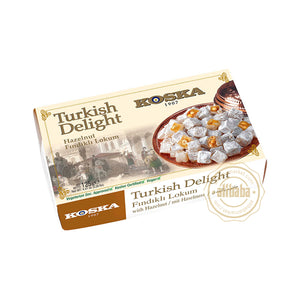 KOSKA TURKISH DELIGHT W HAZELNUT 125GR