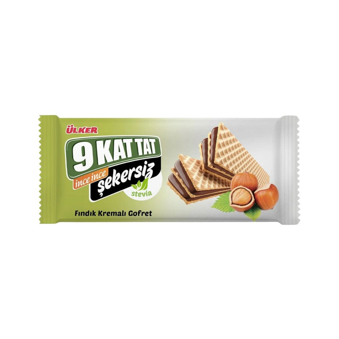 ULKER 9 KAT HAZELNUT STEVIA 118GR