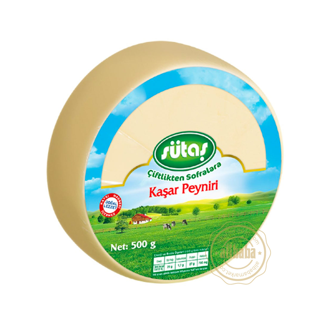 SUTAS PICNIC KASHKAVAL CHEESE 500GR - Altin Grocery Kashkaval Cheese Sutas