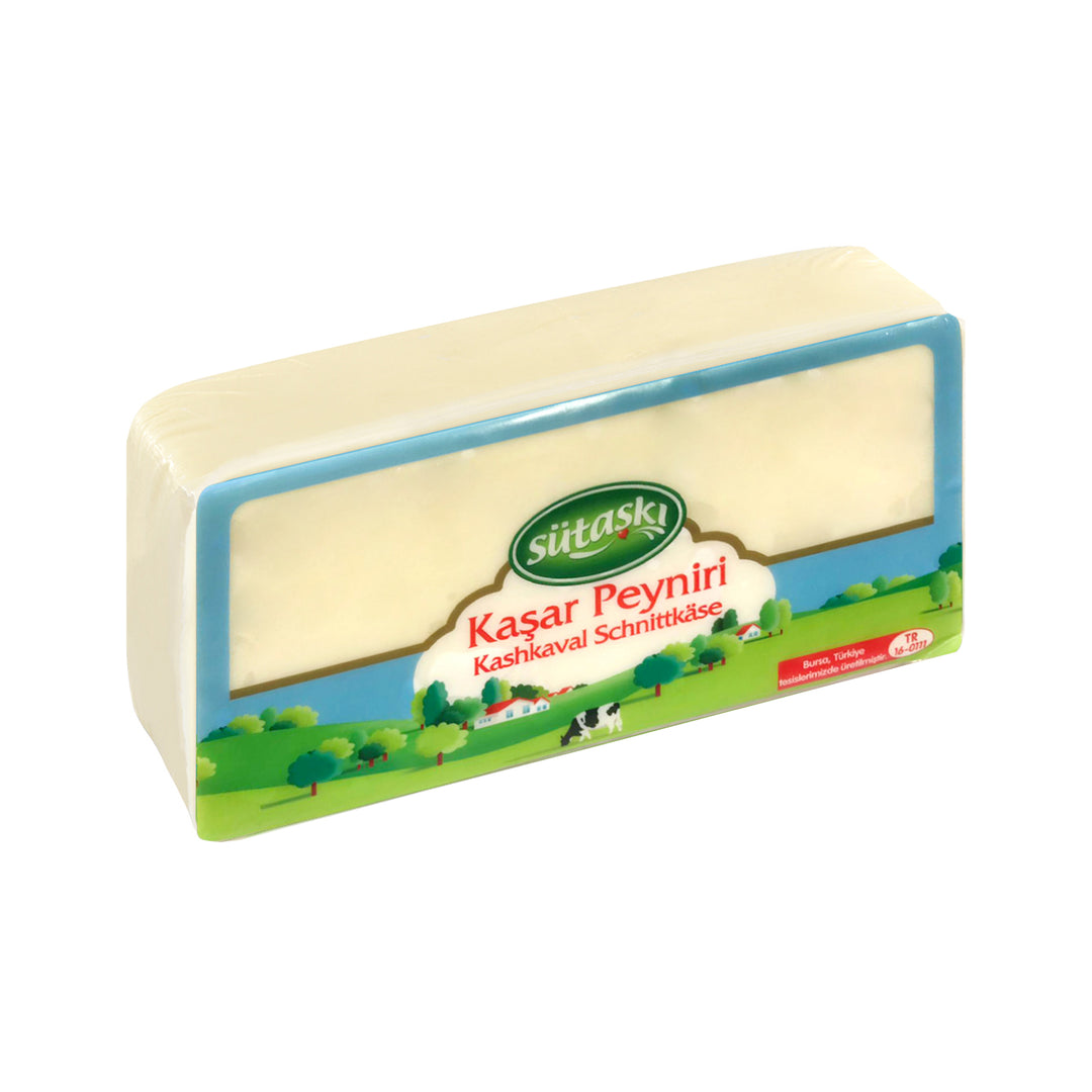 SUTAS TOAST KASHKAVAL CHEESE 1000GR - Altin Grocery Kashkaval Cheese Sutas