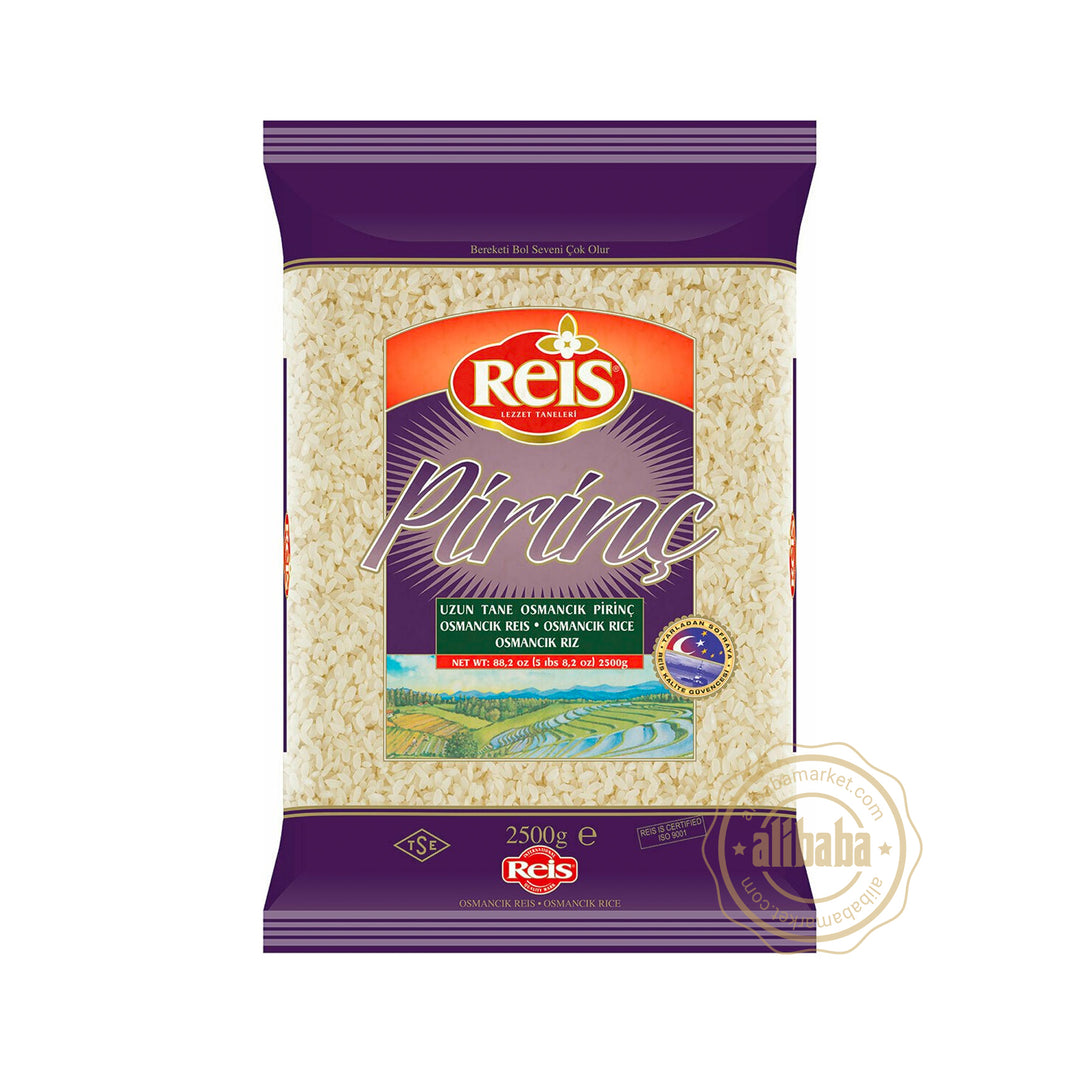 REIS PILAVLIK (OSMANCIK) RICE 2.5KG - Altin Grocery Rice Reis