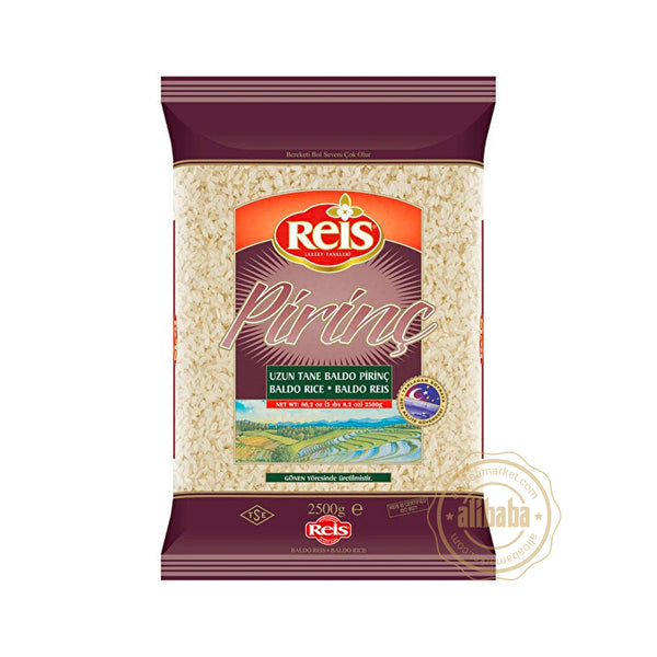 Reis Baldo Rice 2.5kg – Turkish Short-Grain Rice from Gönen – Altin Grocery
