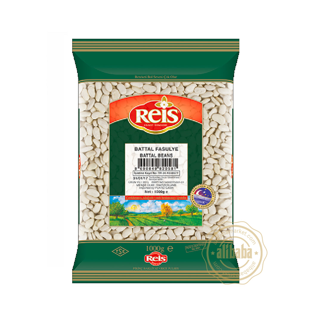 REIS WHITE KIDNEY BEANS 1KG - Altin Grocery Bean Reis