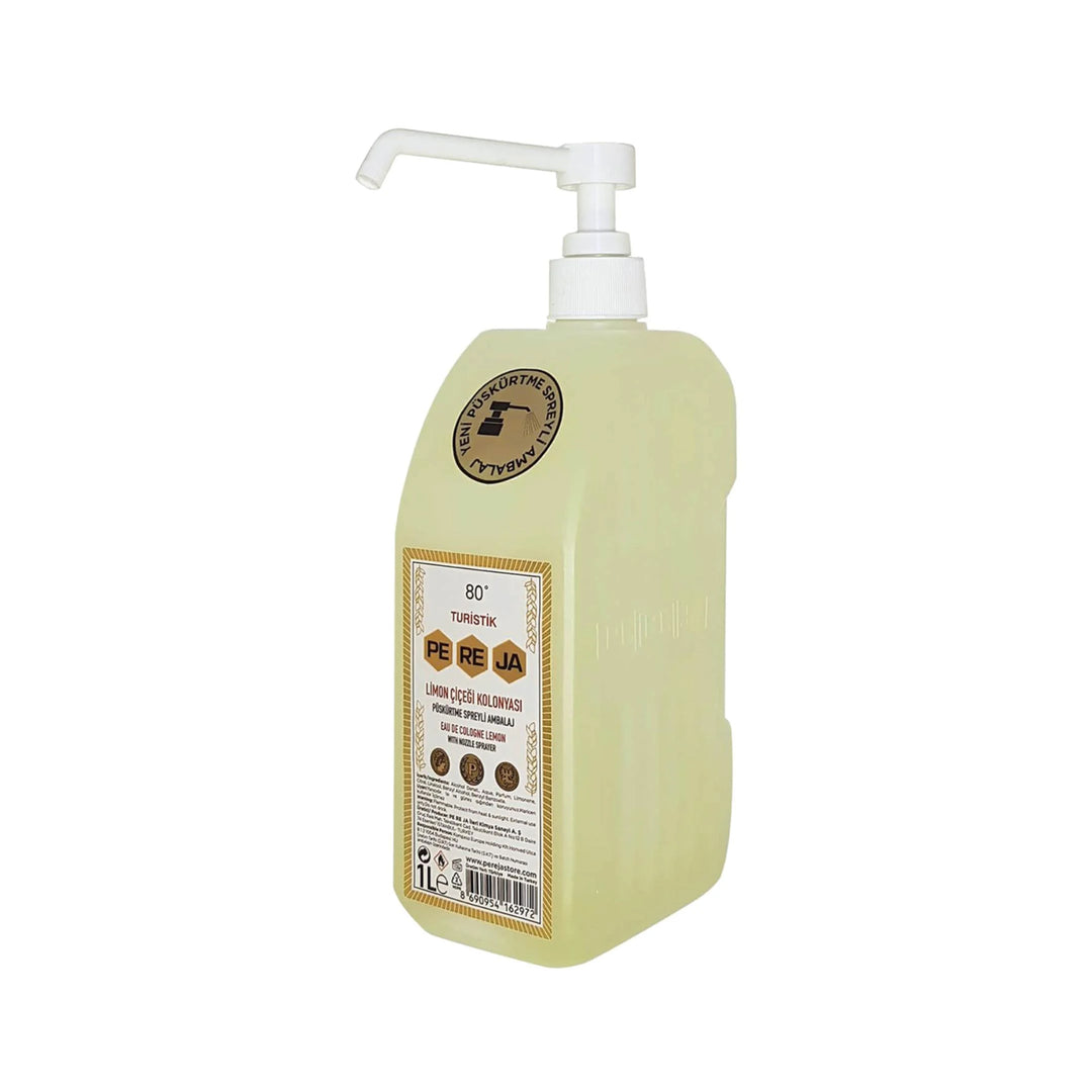 PEREJA LEMON COLOGNE W PUMP 1LT - Altin Grocery Cologne Pereja