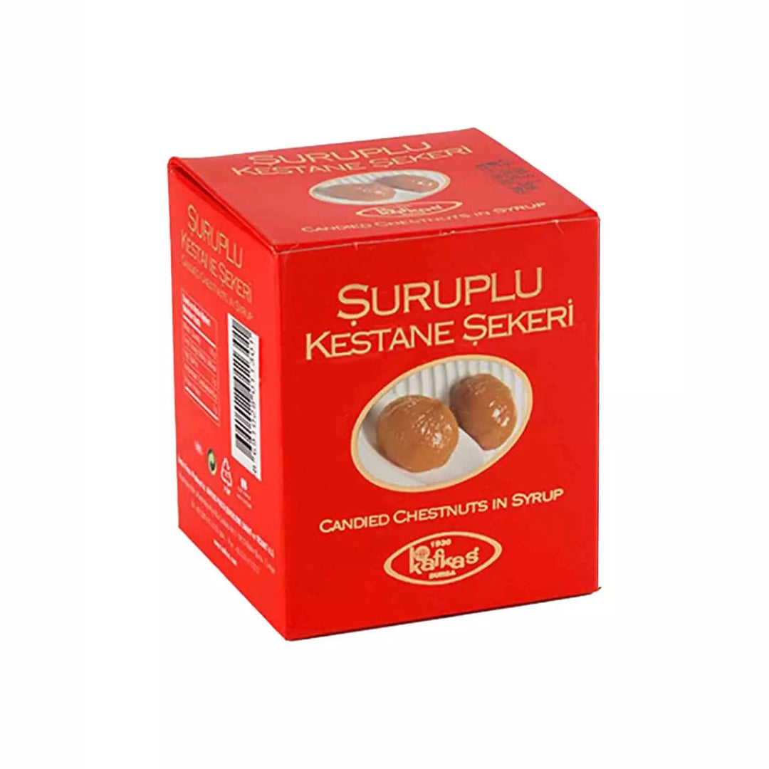 KAFKAS CANDIED CHESTNUTS IN SYRUP 500GR - Altin Grocery Traditional Sweet Kafkas