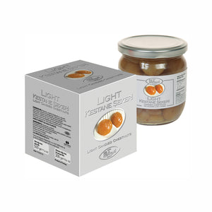 KAFKAS LIGHT CANDIED CHESTNUTS IN SYRUP 500GR - Altin Grocery Traditional Sweet Kafkas