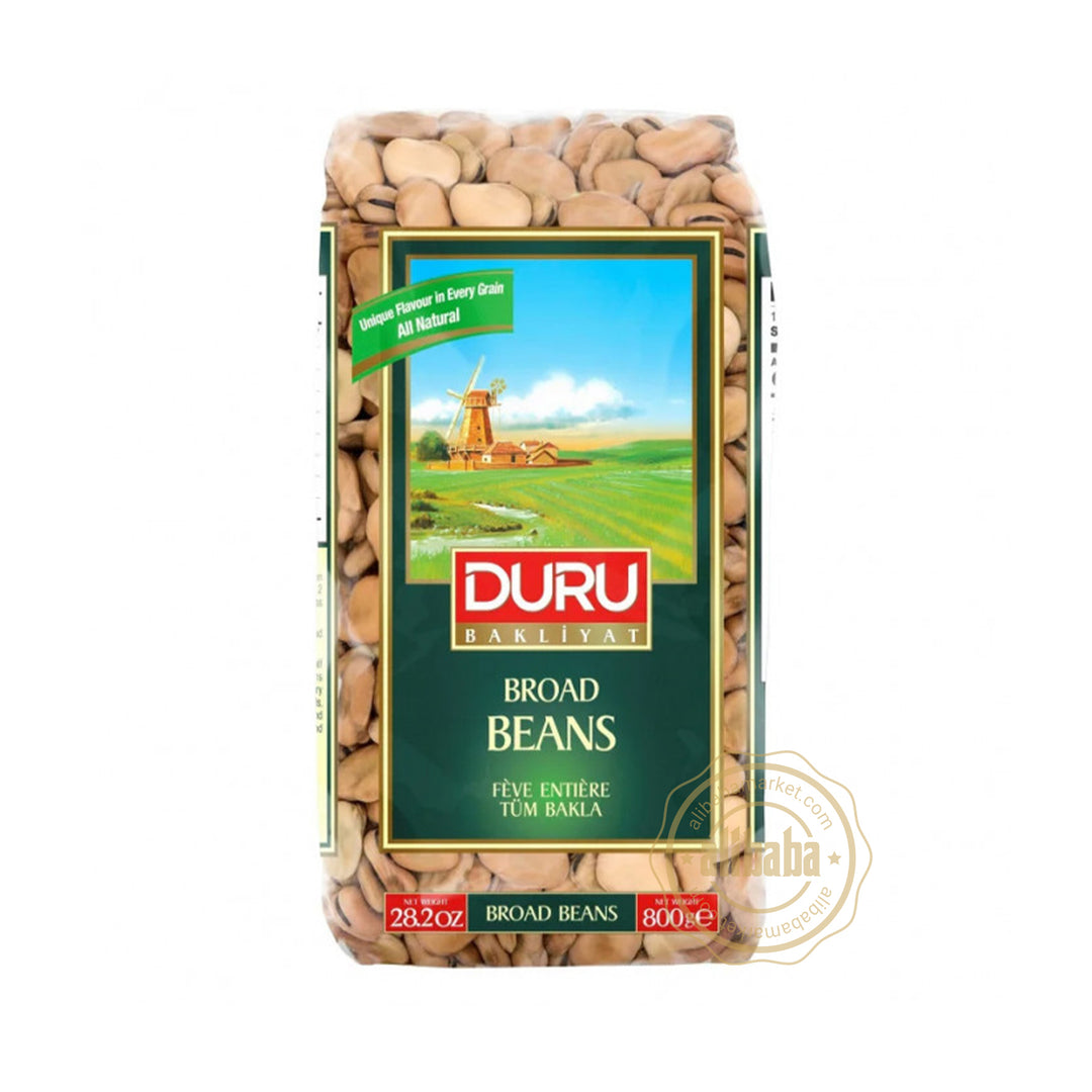 DURU BROAD BEANS (BAKLA) 800GR - Altin Grocery Bean Duru